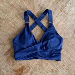 BuffBunny Midnight Navy Candy Wrap Bra